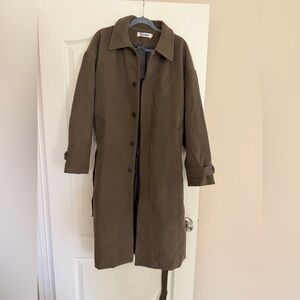 Realtakai Olive Long Coat